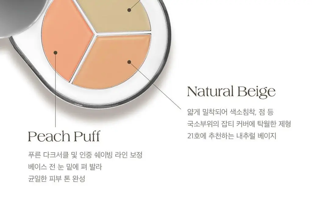 [NEW컬러출시/치크밤 증정 기획] 디어에이 퍼펙트 커버 컨실러 팔레트 기획 5종 상세페이지 7